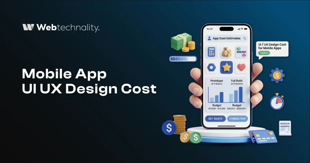 Mobile app UI/UX Design Cost