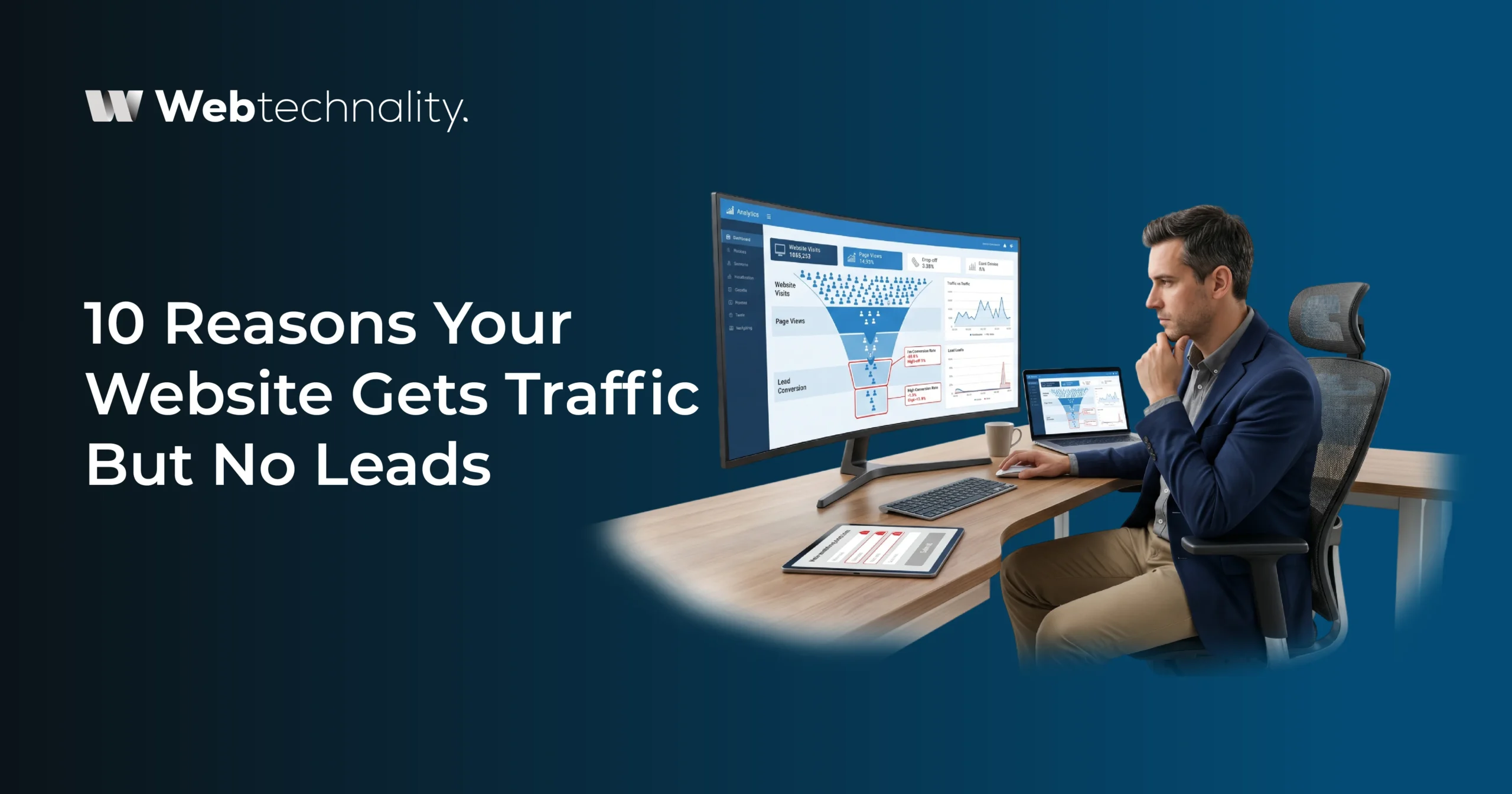10 Reasons Your Website Gets Traffic But No Leads