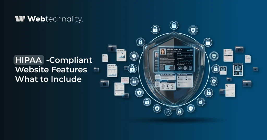 HIPAA Compliant Website Features