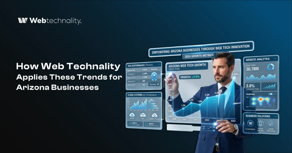 How Web Technality Applies These Design Trends for Arizona Businesses