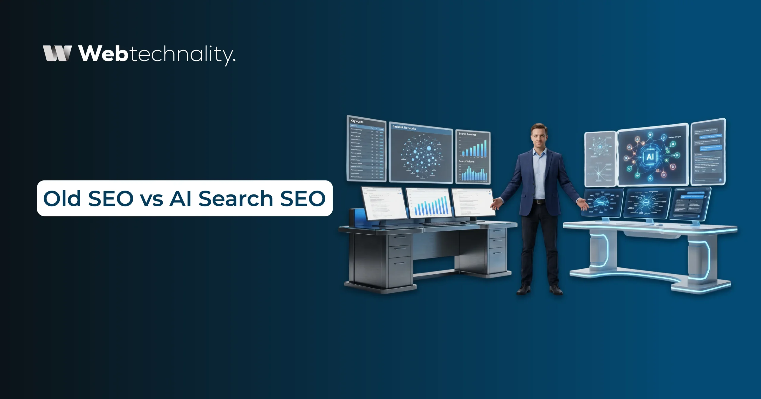 Old SEO vs AI Search SEO Side by Side