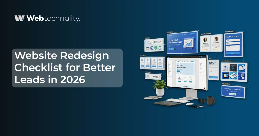 Website Redesign Checklist for Better Leads in 2026